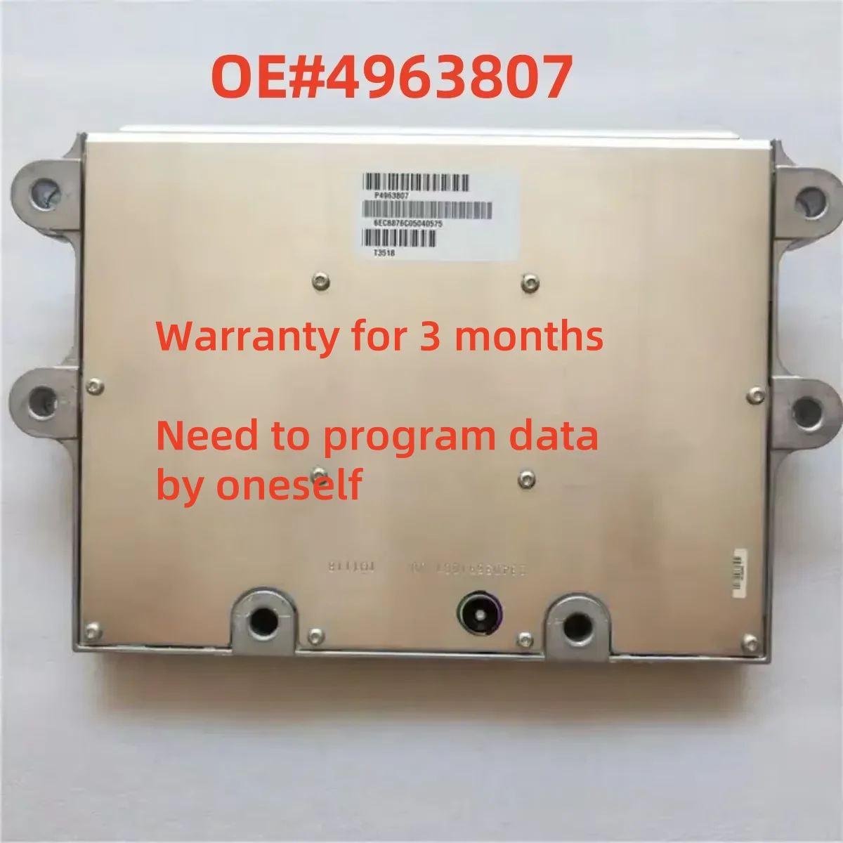 

High quality 4963807 P4963807 Papan Komputer Mesin Baru Asli ECU ECM untuk Mesin Cummins ISM QSM CM876