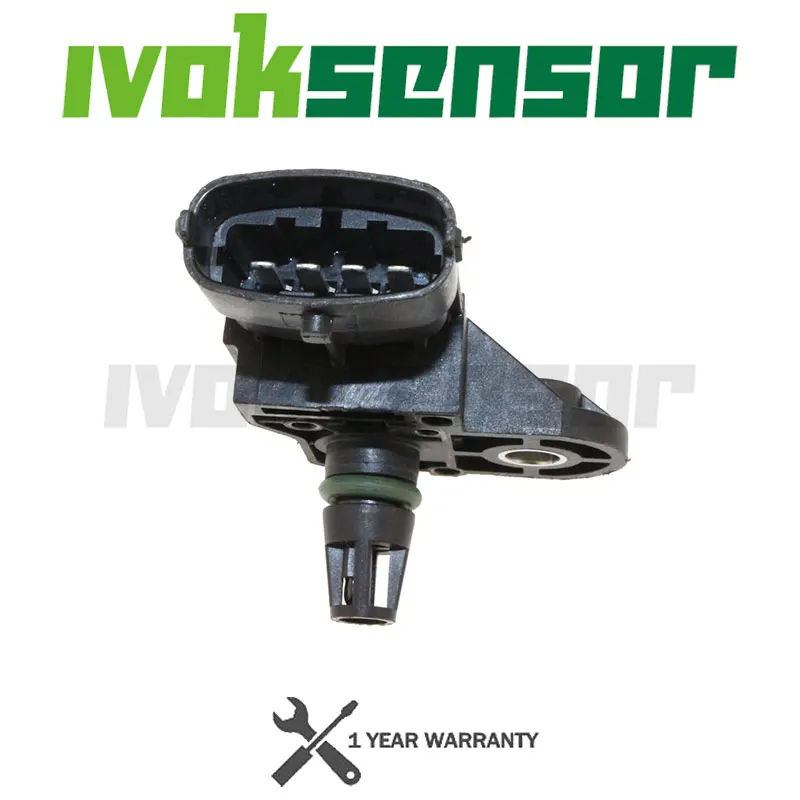 MAP Sensor 0261230217 9470519 Intake Manifold Air Absolute Boost Pressure Sensor For Chevrolet BYD F0 Honda Civic Jazz Stream