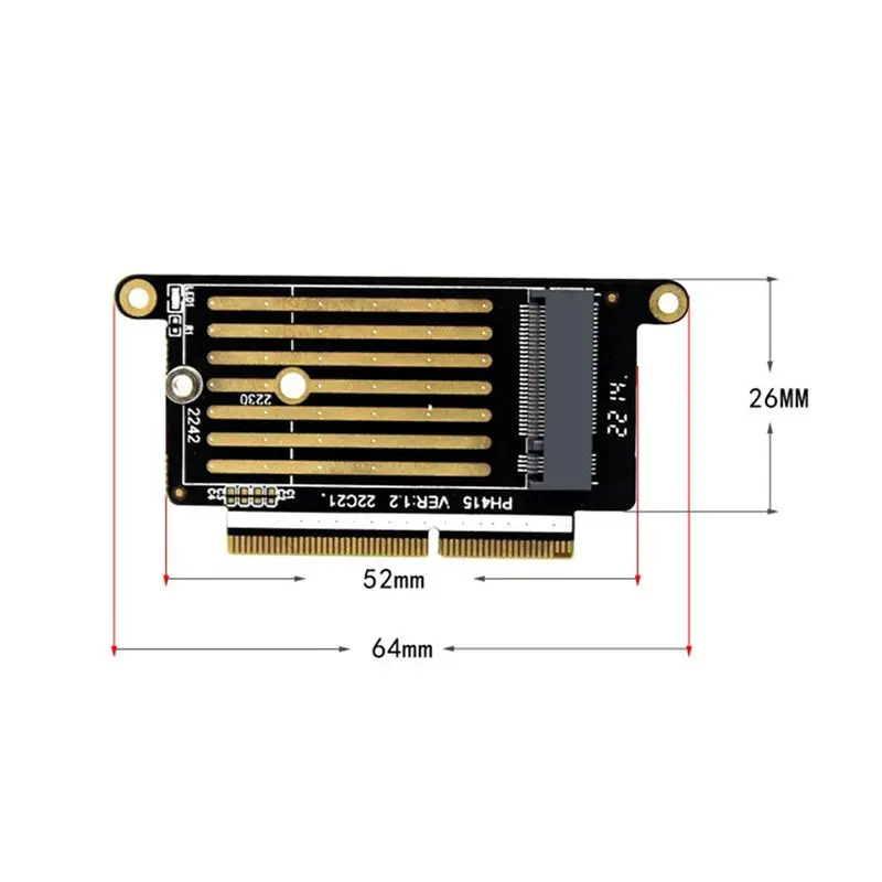 Stylish-20X A1708 SSD Adapter Nvme PCI Express PCIE To NGFF M2 SSD Adapter Card M.2 SSD For Pro Retina 13 Inch A1708