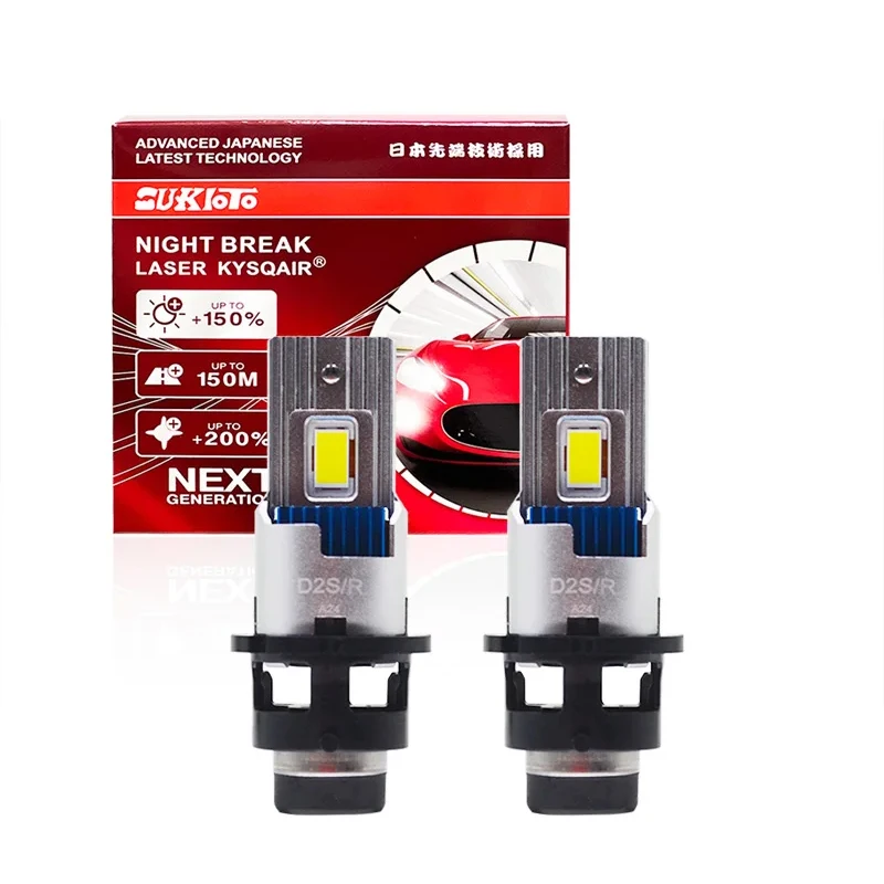 2 قطعة D2R D4R D4S D2S LED لمبات استبدال لتويوتا أفالون بريوس سولارا فينزا لسوبارو لكزس مدى أكورا كانبوس سيارة LED لمبة #6