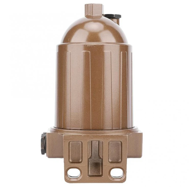 Multifunctional Compact 110A Fuel Filter Water Separator Assembly for Yacht Oil Tank Fuel Filter Aluminum