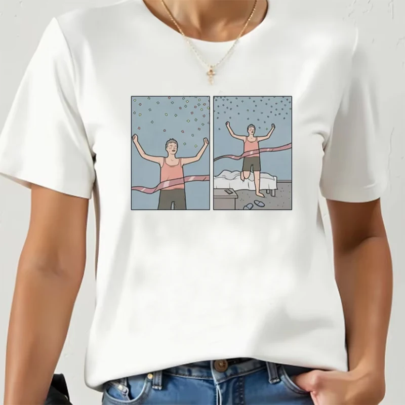 Funny Toxic Friendship Print T Shirts Women Loose Fit Short Sleeve Casual Daily Streetwear White Basic Tees Tops Clothing