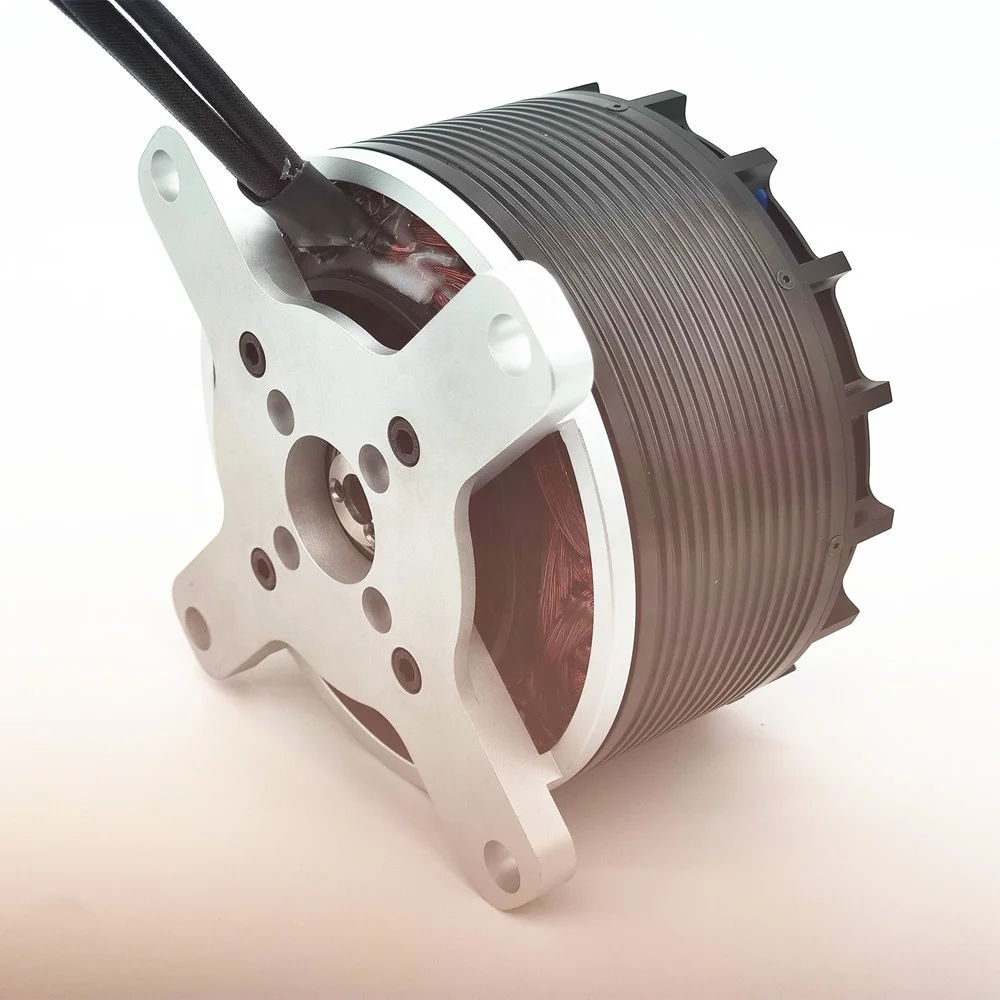 13850 50kw 35N.m Torque Sensored Brushless Dc Motor 50kw for Paramotor