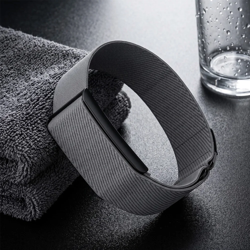 Nylon Loop Band with Adapter Frame for Amazfit Helio Strap Adjustable Stretchy Sport Lightweight Replacement Correa Cinturino