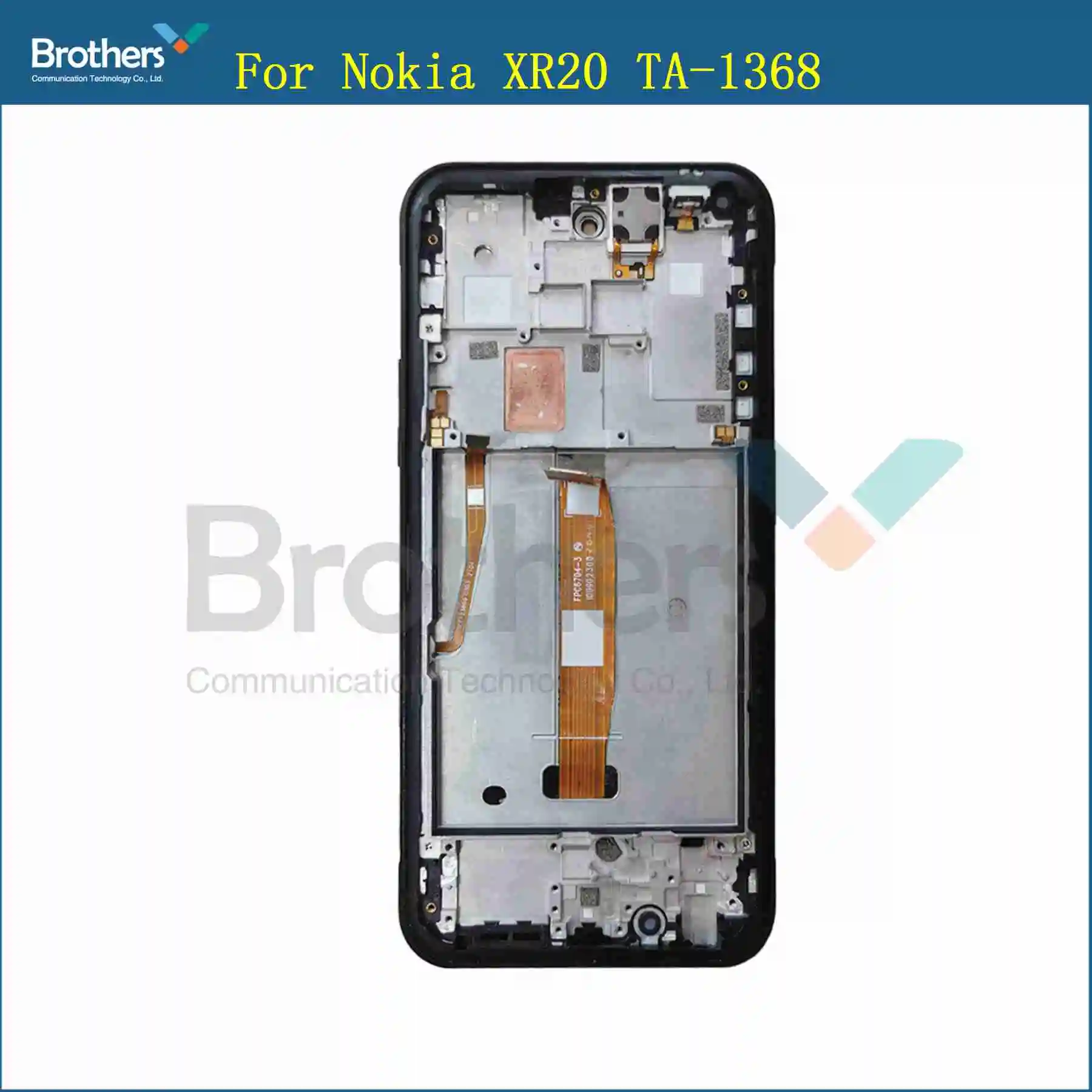 100% Tested mobile phone parts replacement touch screen LCD Screen and Digitizer Full Assembly for Nokia XR20 TA-1368 TA-1362