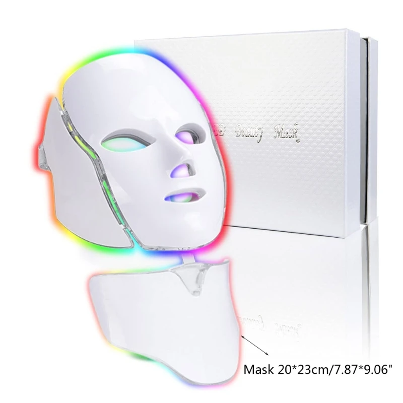 Hautverjüngungsgerät Siebenfarbige Lichtenergie für Gesichtsschönheitsgeräte