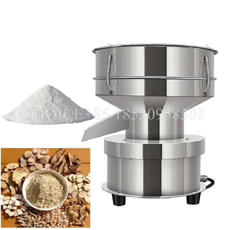 Spraying Traditional Flour Electric Sieve Powder Machine Lab Sieve Shaker Vibrating Screen Small Stainless Steel Screening Maker