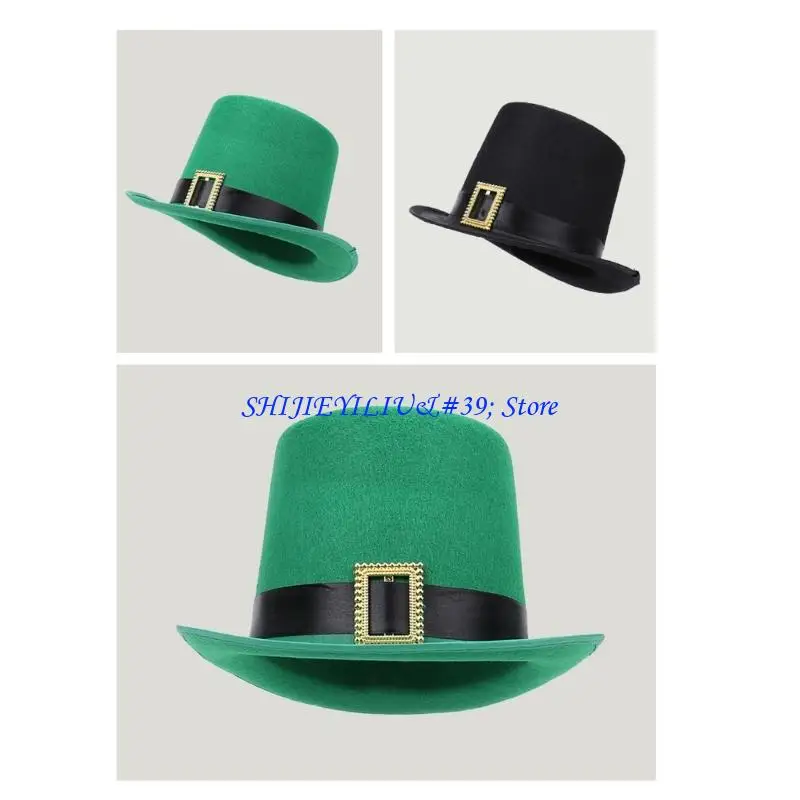 

E21F Классическая шляпа фокусников для взрослых, аксессуары для головных уборов для театральных представлений