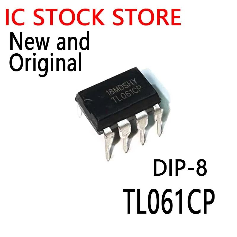 10PCS New and Original  DIP-8 TL061 TL061C  061C  TL061CP