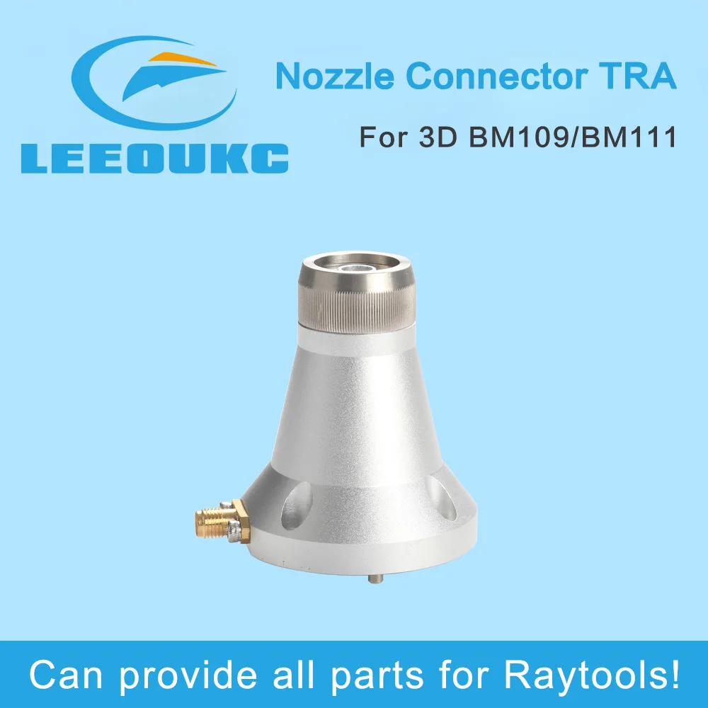 Imagem -04 - Leeoukc 3d Raytools Bocal Conector Laser Sensor Compacitivity Tra para Raytools Bm111 Bm109 3d Cabeça de Corte a Laser