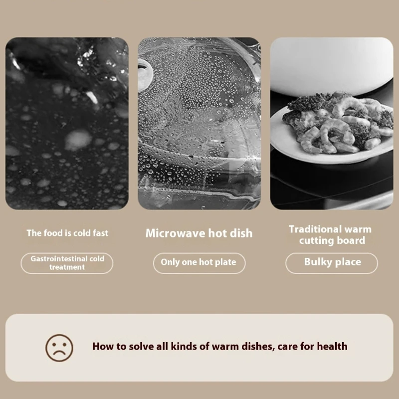 Регулируемые буфеты теплый складной поднос с нагреванием пищи с регулируемой температурой