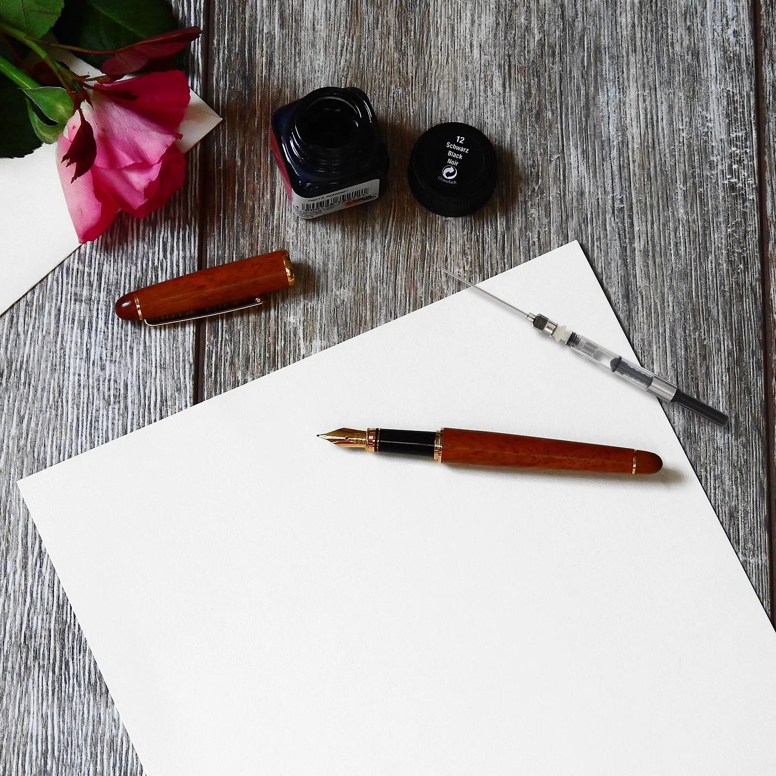 

Набор для заправки перьевых ручек: мощный поглотитель чернил, помощник для студентов, полезное канцелярское приспособление для заправки ручек