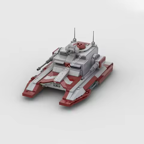 613pcs MOC TX130 Republic Fighter Tank Star Battle Model Building blocks idea Architecture toys Christmas gifts