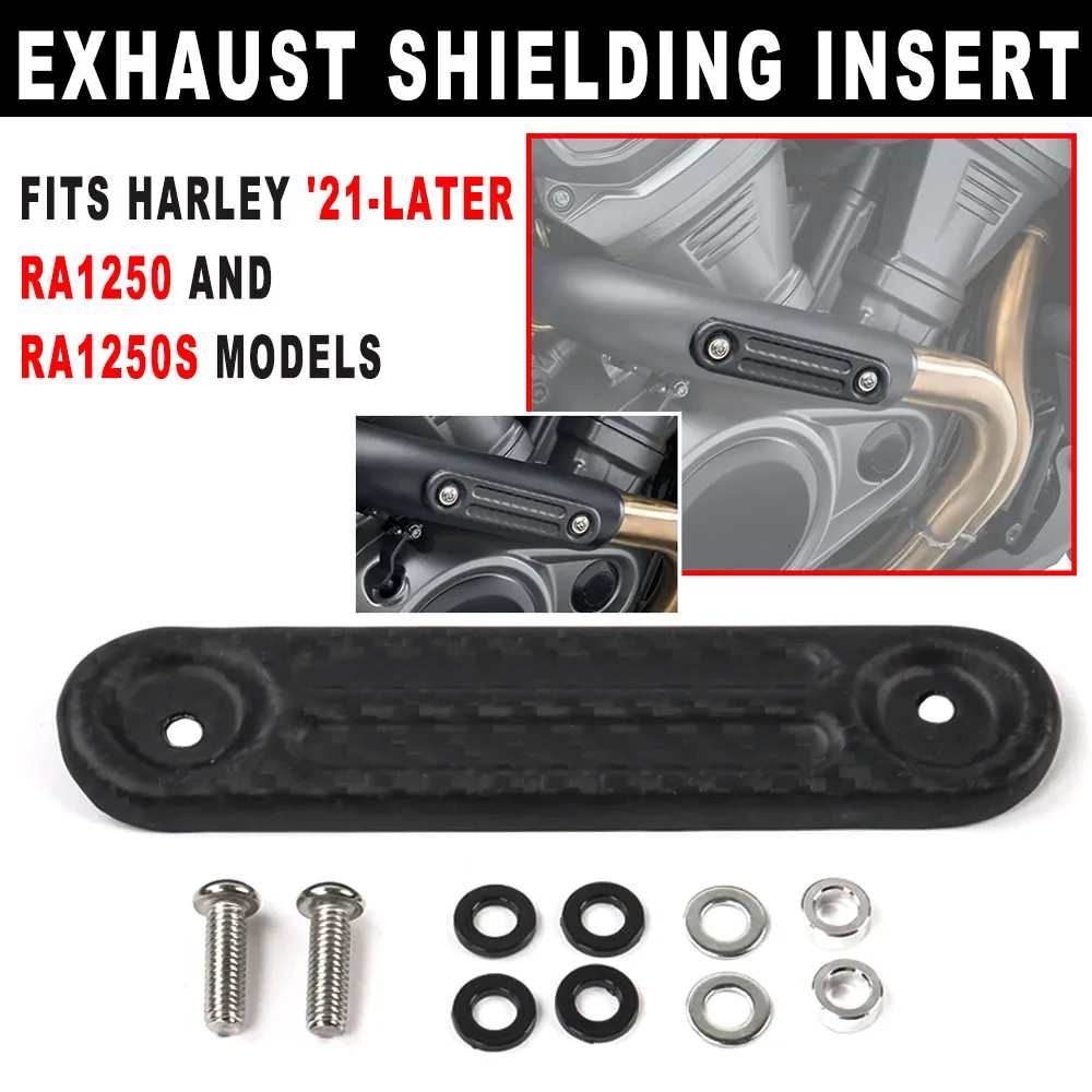 

Motorcycle Screamin' Eagle Exhaust Shield Insert NEW For PAN AMERICA 1250 S PA1250 S PanAmerica 1250 2021 Exhaust Pipe Cover