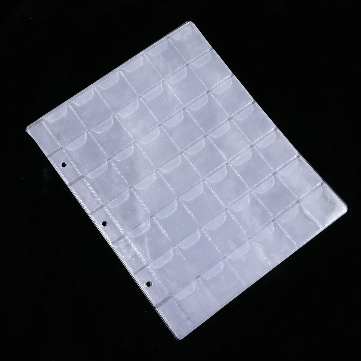 

10Pcs Coin Holders Classic 42 Pockets PVC Coin Collection Albums Storage Bag Great Gift Idea for Collectors