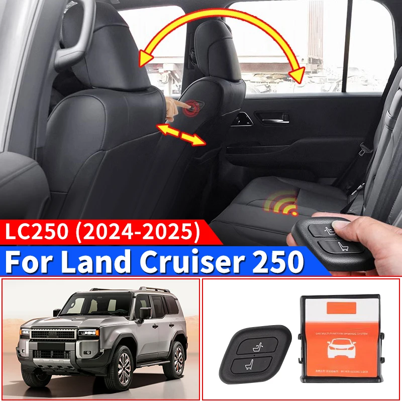 

For Toyota Land Cruiser 250 Prado Lc250 2024 2025 1958 First Edition Co-Pilot Wireless Electric Seat Adjustment Button Device