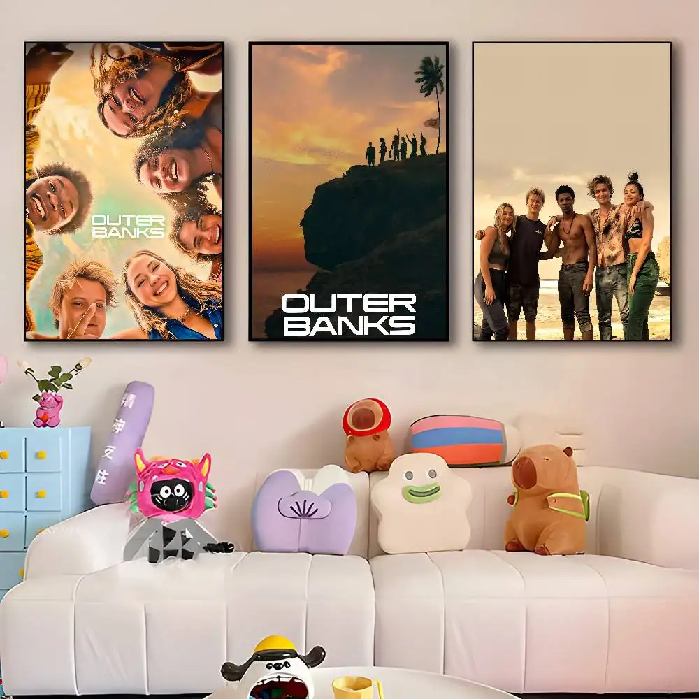 Classic Hot TV Series O-Outer Banks Poster HD Print Vintage Wall Art Decor for Home Study Room