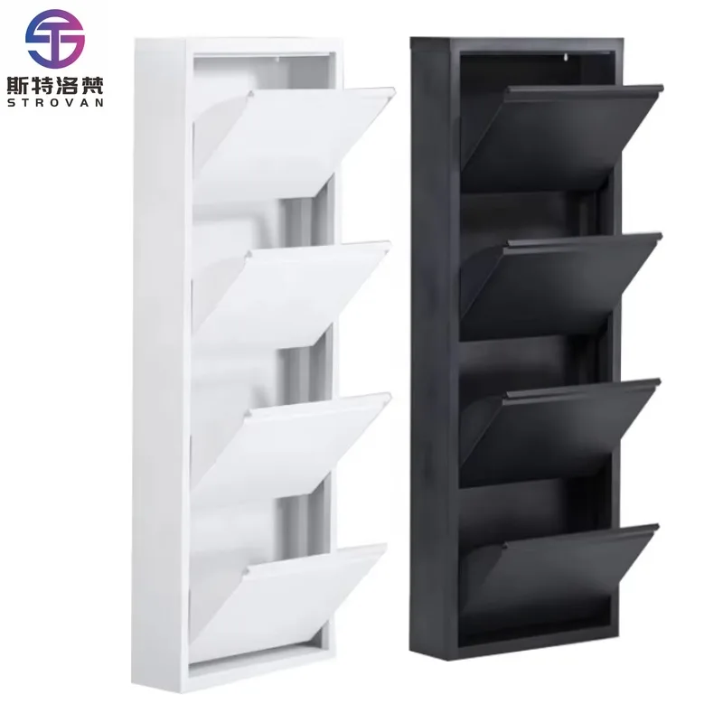 

Steel Shoes Cabinet Metal Shoe Rack Closet Organizer Tall Shoe Cabinet Racks