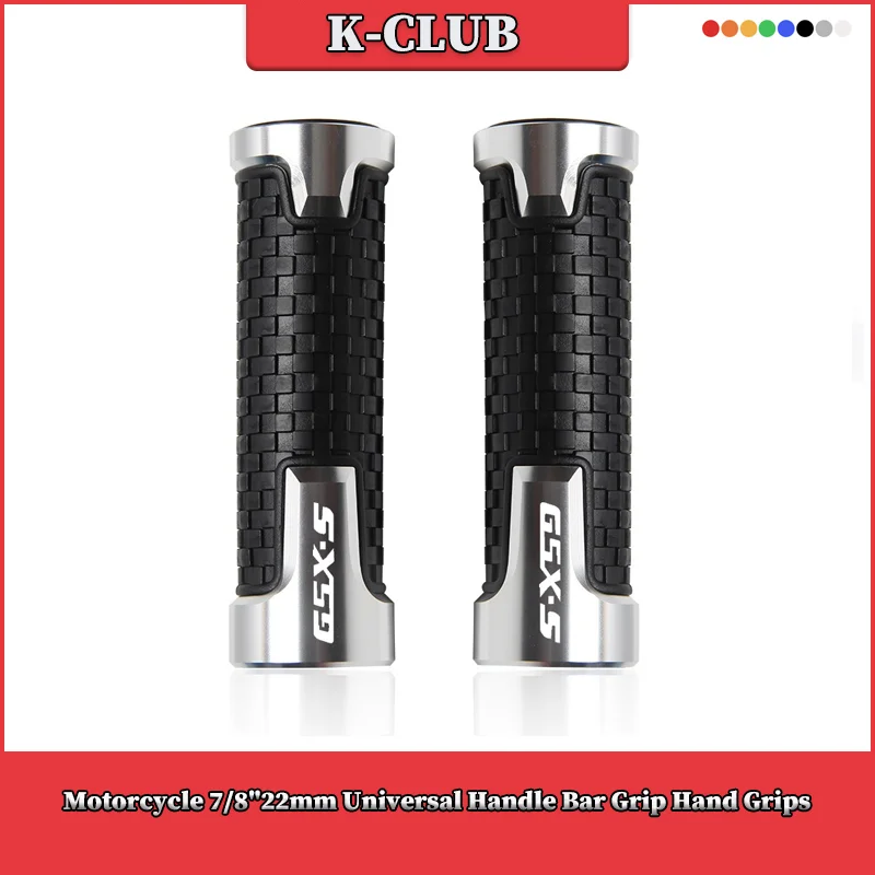 

Motorcycle 7/8"22mm Universal Handle Bar Grip Handlebar Hand Grips For SUZUKI GSX-S125/GSX-S150