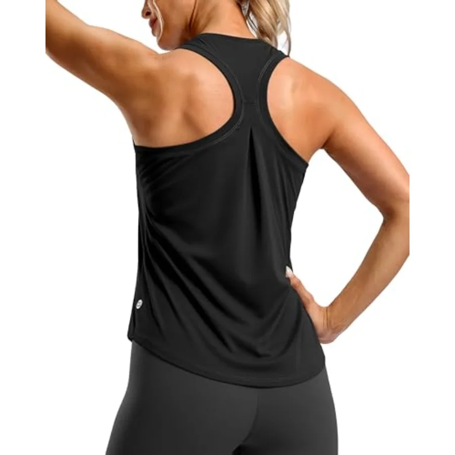 

G Gradual Women's Workout Tank Tops Racerback Athletic Yoga Tops Loose Fit Sleeveless Running Gym Sports Shirts for Women