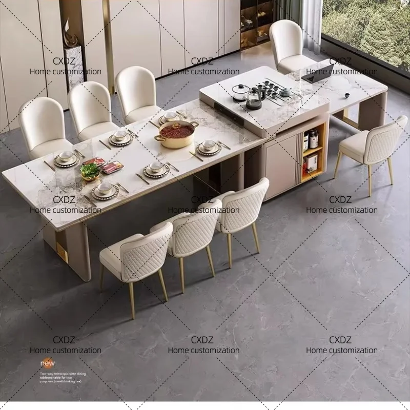 XX New Style Modern Dining Tables Reception Fashion Advanced Customizable Dining Tables Luxury Home Furniture
