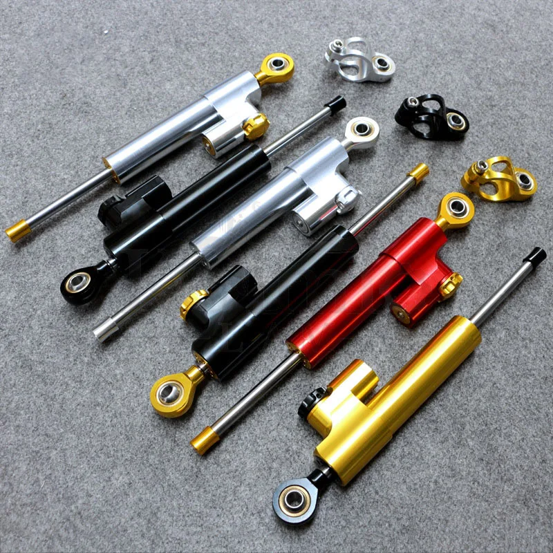 가와사키 닌자 300 닌자 250 2008-2017용 핫 모터사이클 조절식 알루미늄 스티어링 댐퍼 스태빌라이저