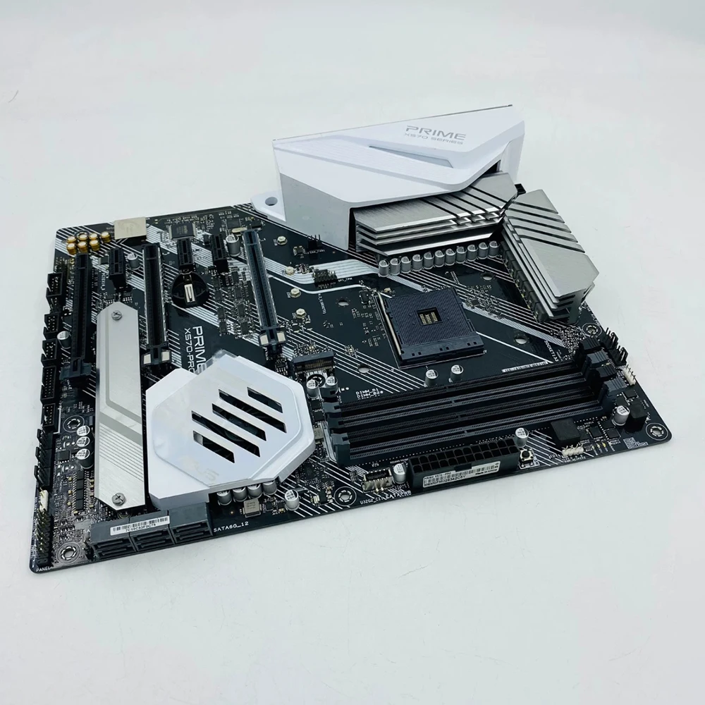 X570-PRO utama untuk Motherboard ASUS AM4 X570 4 x DIMM 128GB DDR4 ATX