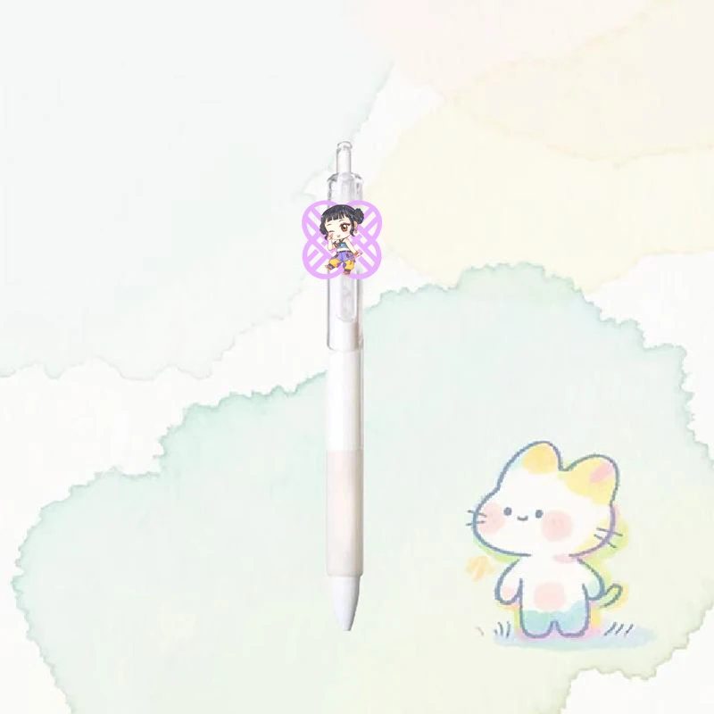 قلم جديد لصيادو الشياطين لـ Kpop قلم أسود للطلاب يأخذ لعبة رسم الامتحان أنيمي الكرتون الشكل القرطاسية لوازم الدراسة هدية للأطفال #1