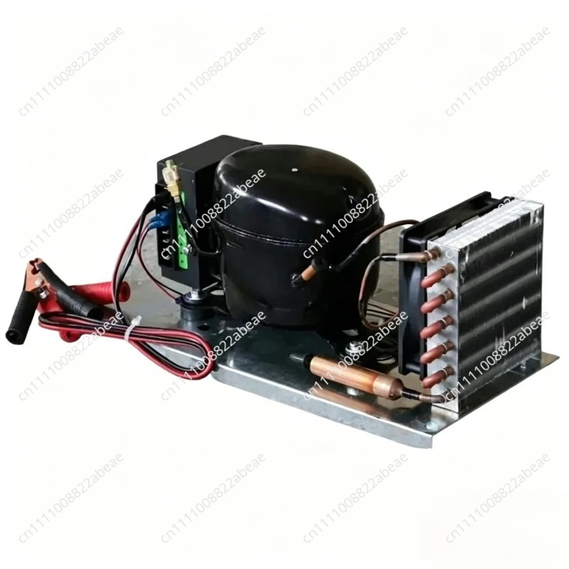 12V 24V  BD25HC DC Compressor Condenser Car Refrigerator Solar Freezer Marine Refrigerator for Outdoor Camping Yachting