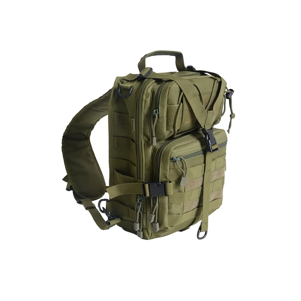 Tactical one-shoulder waterproof army fan Tactical chest hanging bag attack patrol hiking backpack Tactical diagonal backpack