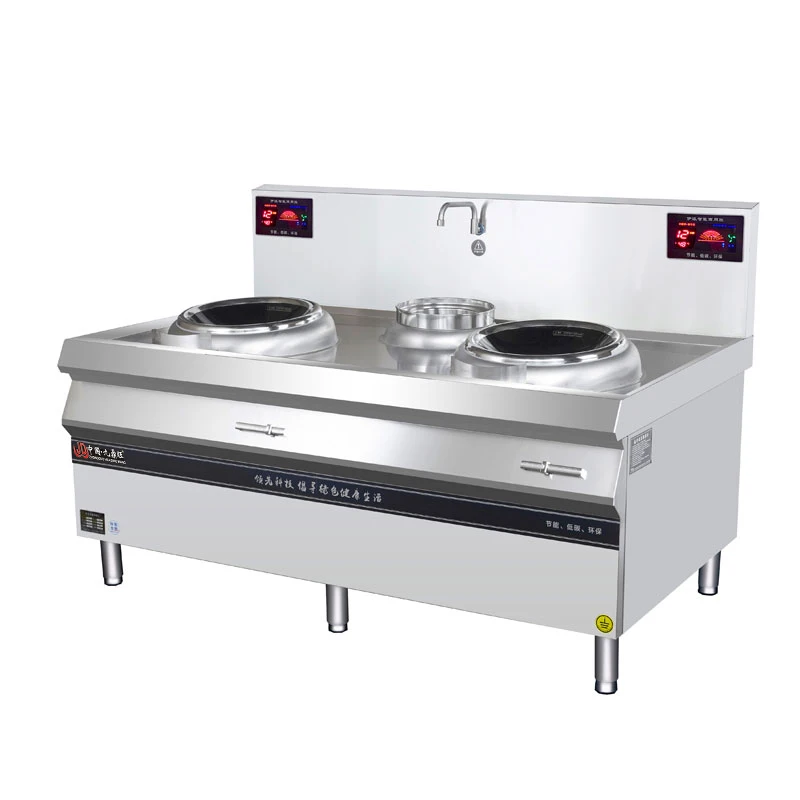 Commercial induction cooker high-power concave induction cooker, hotel kitchen, 15KW single head, single tail, double head