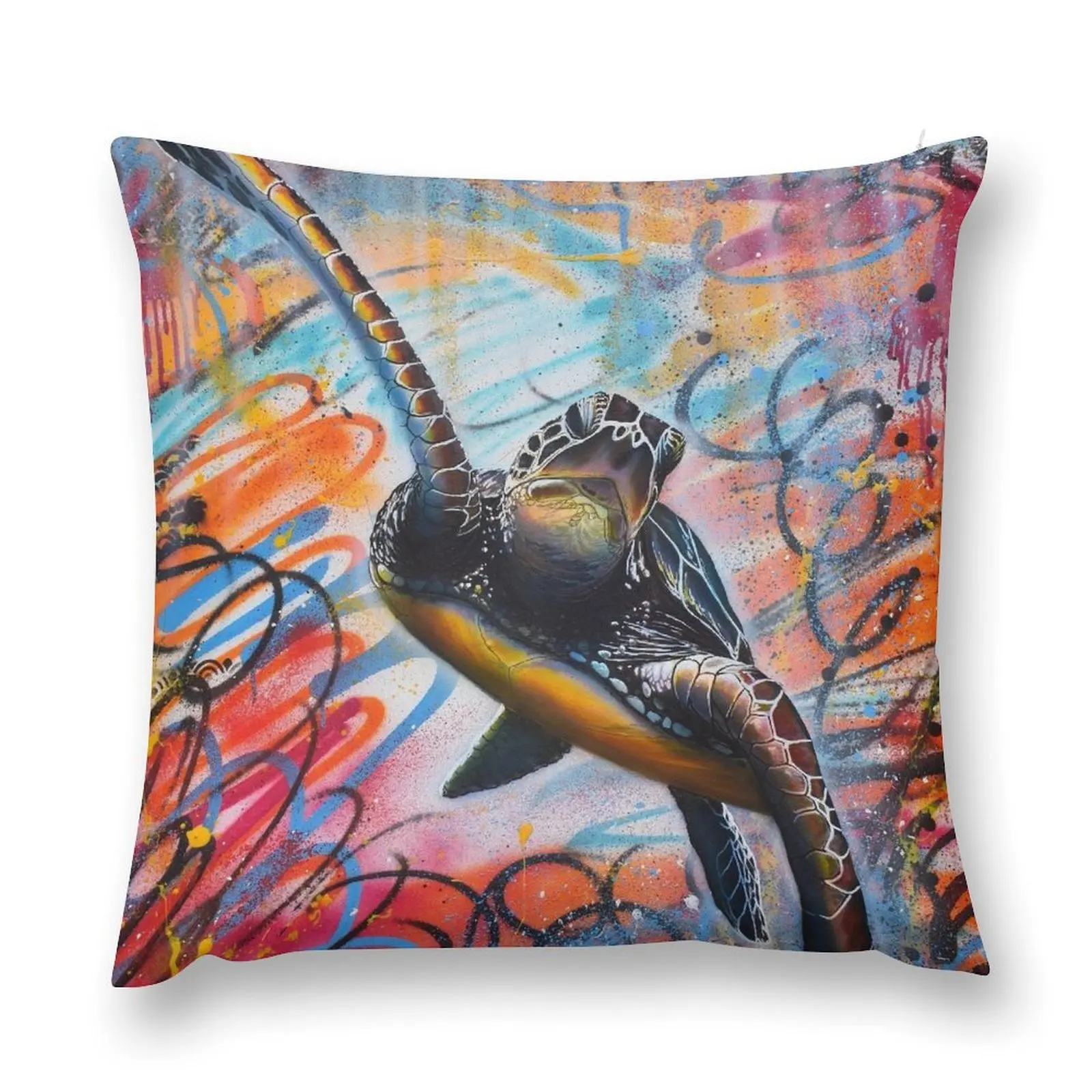 

Honey's Reef Throw Pillow Pillow Decor Pillowcases Pillowcase pillow