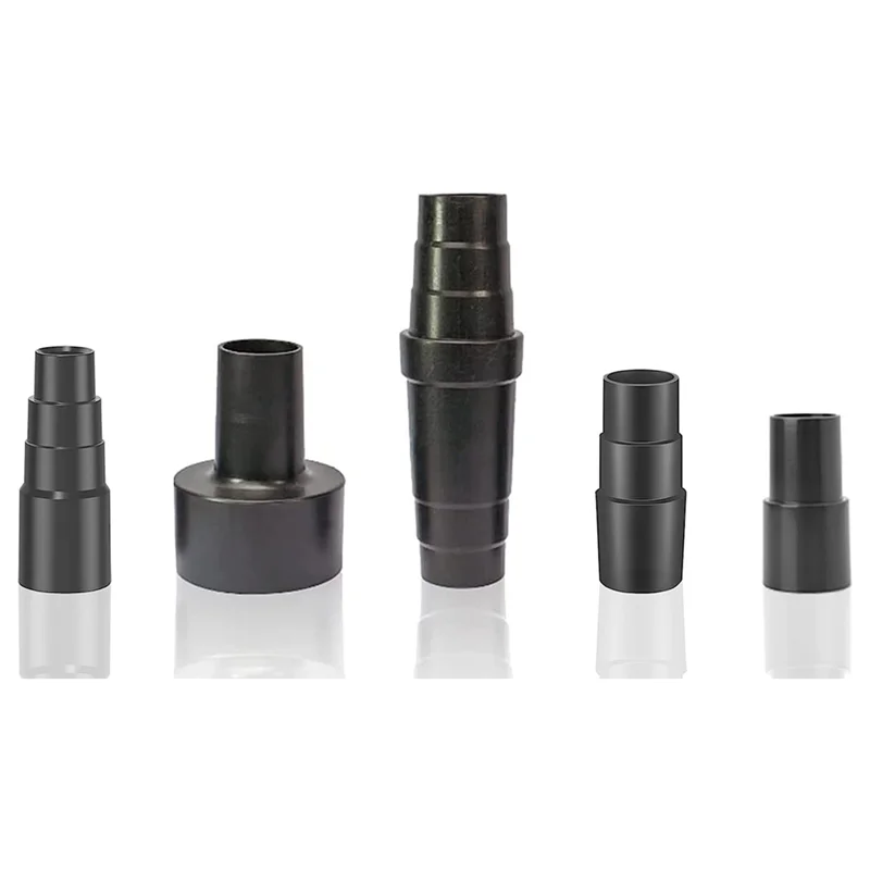 Kit adattatore universale per tubo flessibile per vuoto da 1 1/2 di pollice a 1 1/4 di pollice da 1 adattatore per porta tubo antipolvere da 3/8 di pollice a 1 1/4 di pollice