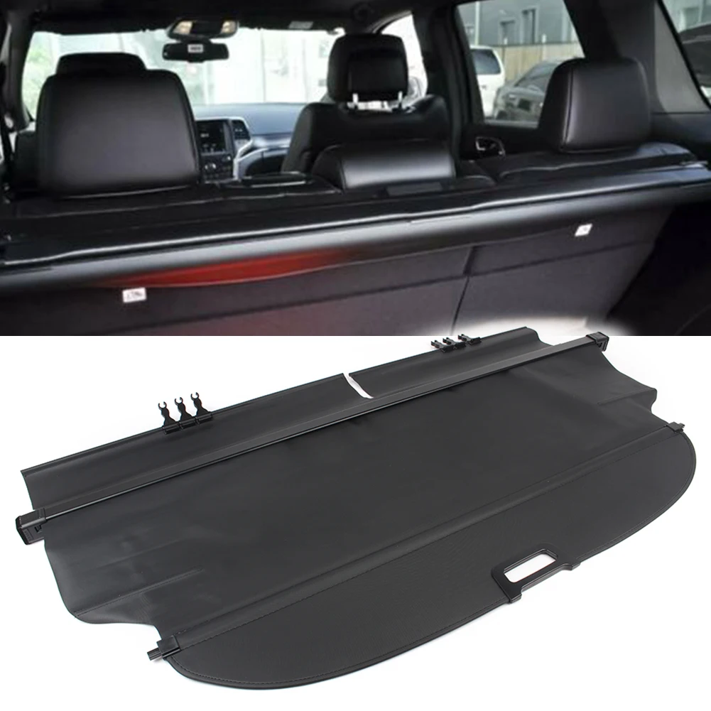 

Black Car Rear Trunk Retractable Shield Shade Luggage Cargo Cover Protection For Toyota Rav4 2013 2014 2015 2016 2017 2018