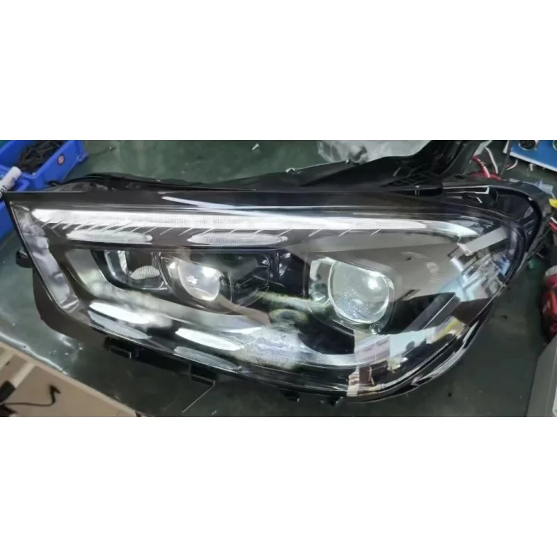 Modificato a W167 Matrix LED faro anteriore con plug and play dinamico per Mercedes Benz Gle W167 faro anteriore 2023-2024