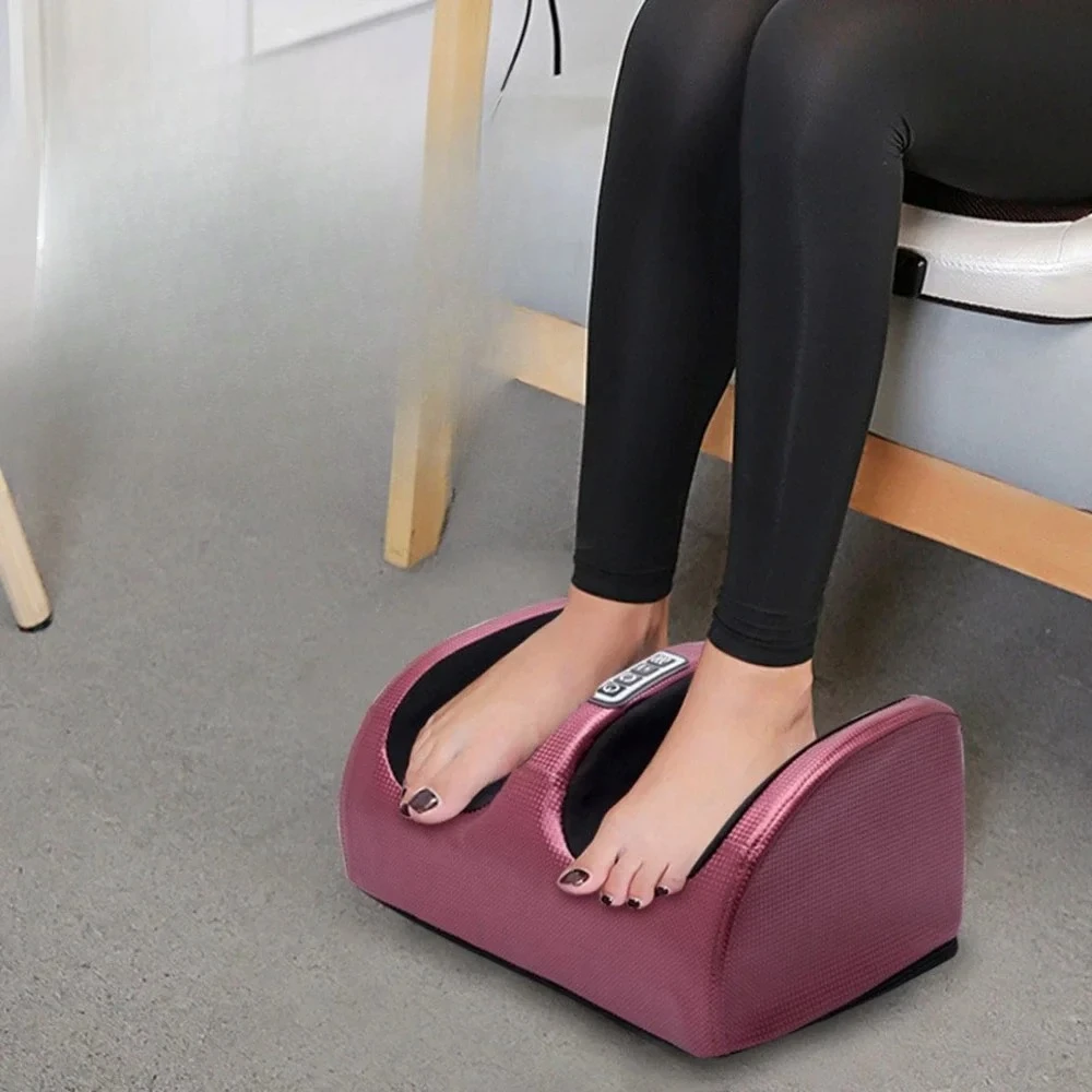 

For Foot Massage Instrument Foot Spa Leg Massager Machine Air Compression Heat Vibration Shiatsu Electric