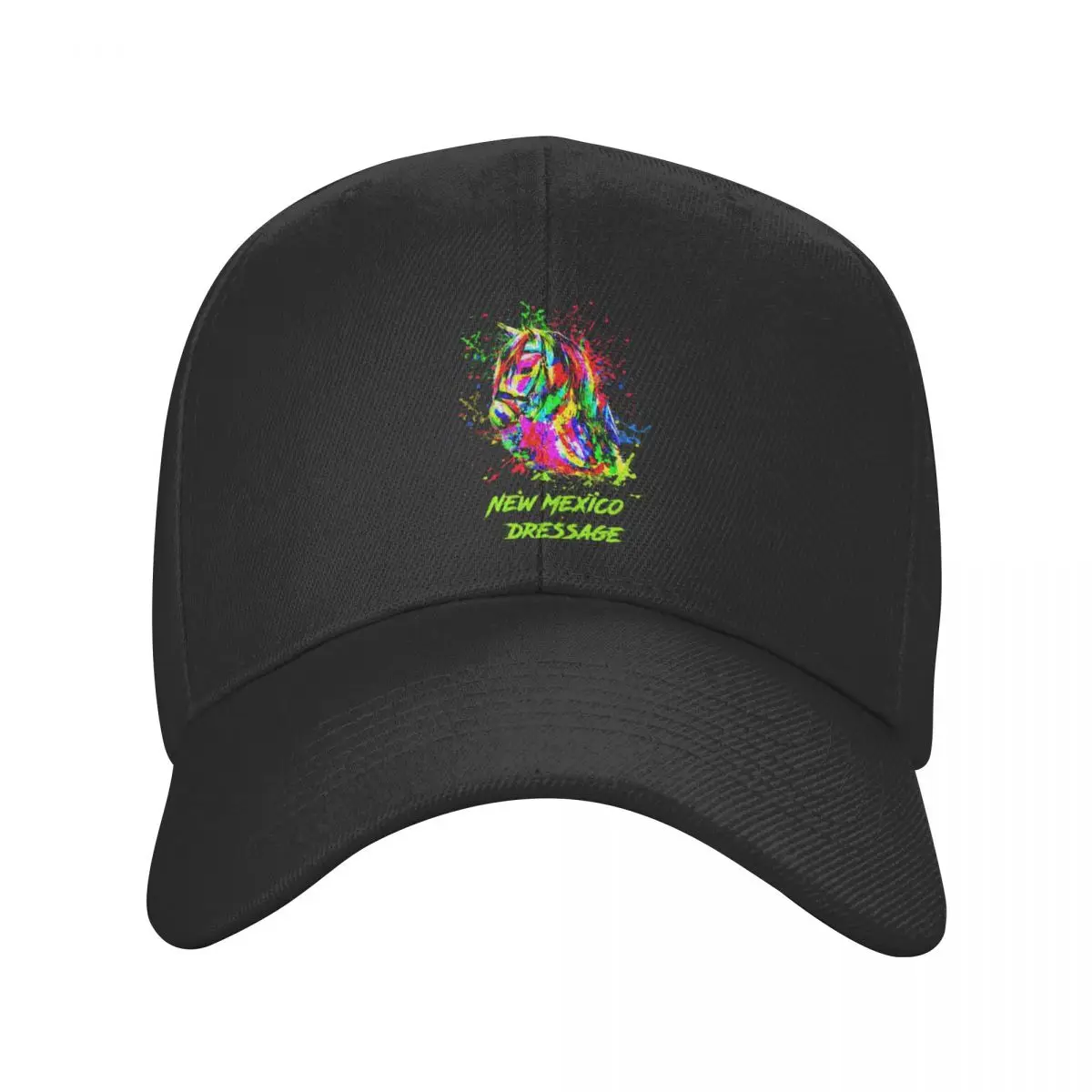 New Mexico Dressage Painted Horse Baseball Cap Luxury Man Hat Ball Cap beach hat Christmas Hat Luxury Woman Men's