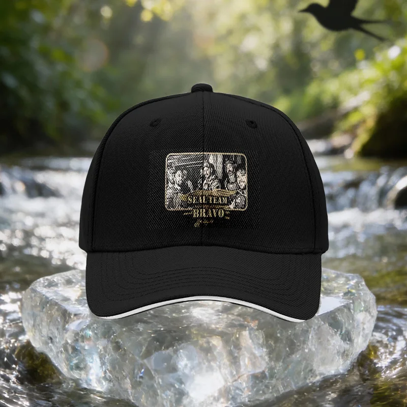 Special Forces Warrior Pattern Sandwich Cap, Unisex Easy Lightweight Adjustable Outdoor Sun Hat, Ideal Gift for Travel, Parties,
