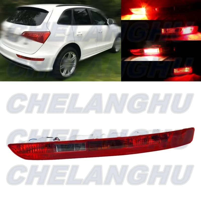 

For Audi Q5 2009 2010 2011 2012 2013 2014 2015 US Version Right Side Bumper Reflector Light Lamp With 5 Bulbs 8R0945096B