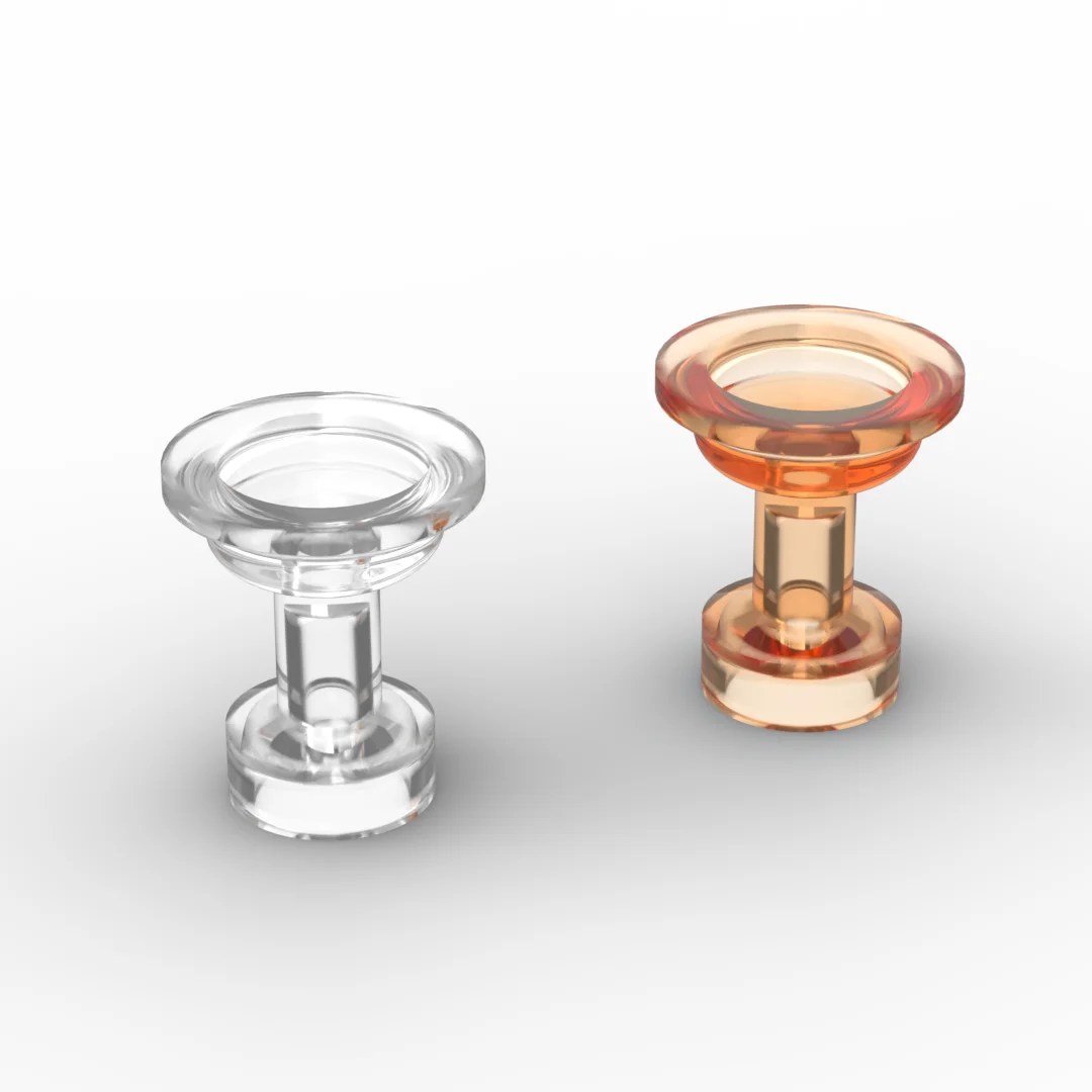 บล็อกตัวต่อขนาดเล็ก MOC 68504 ที่วางเทียนรูปถ้วยไวน์ซันเด อะไหล่ตกแต่งหุ่นขนาด 1 ซม.