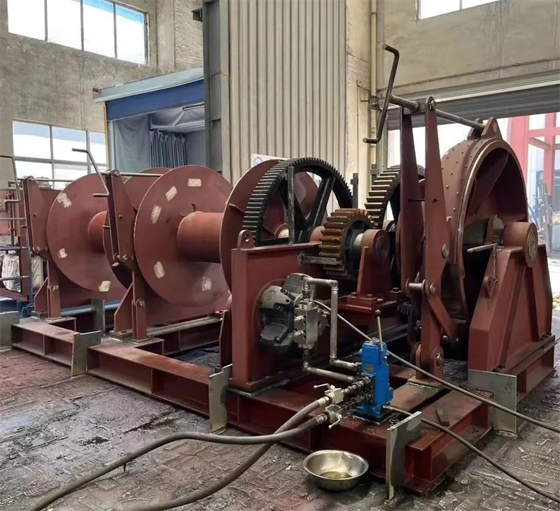 Equipamento marinho do navio 30mm 32mm 34mm 36mm guincho elétrico da corrente para o levantamento da âncora