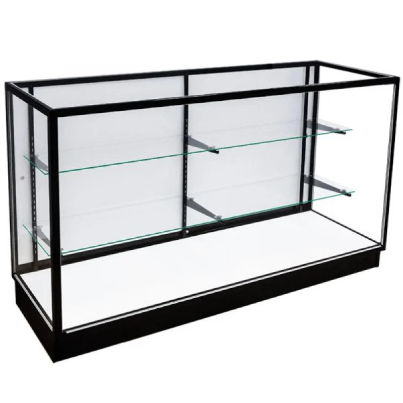 

custom.72'' full Aluminum Alloy glass display Showcase