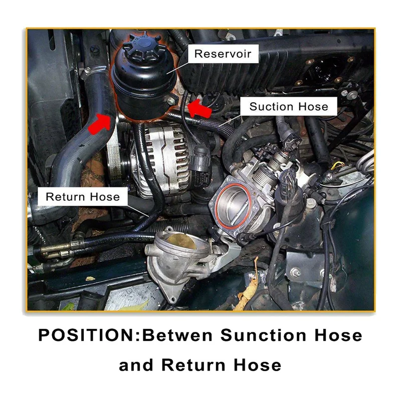 

N30R_Бак для бутылки жидкости насоса рулевого управления для BMW