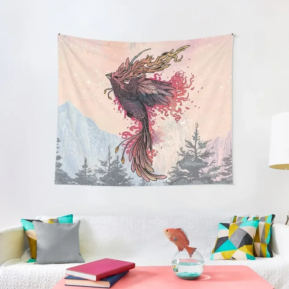 

Phoenix Tapestry Decorations For Room Bedroom Decor Bedroom Organization And Decoration Home Decorations Aesthetic Tapestry