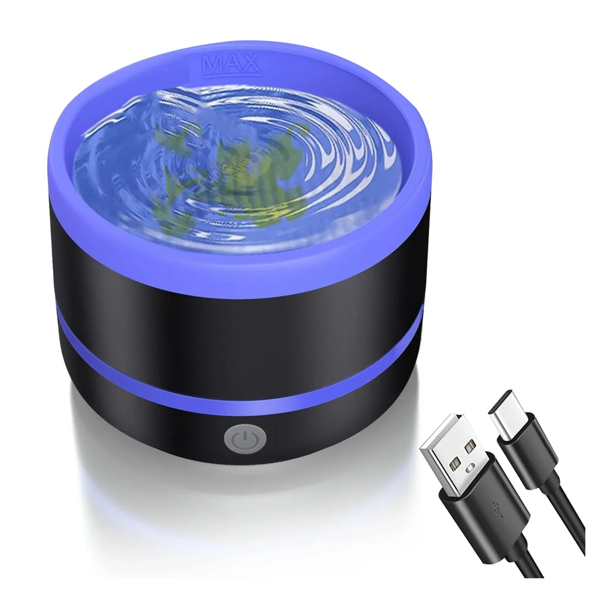 Limpiador eléctrico del cepillo de pintura del cepillo del maquillaje, taza eléctrica del enjuague del limpiador del cepillo de pintura,