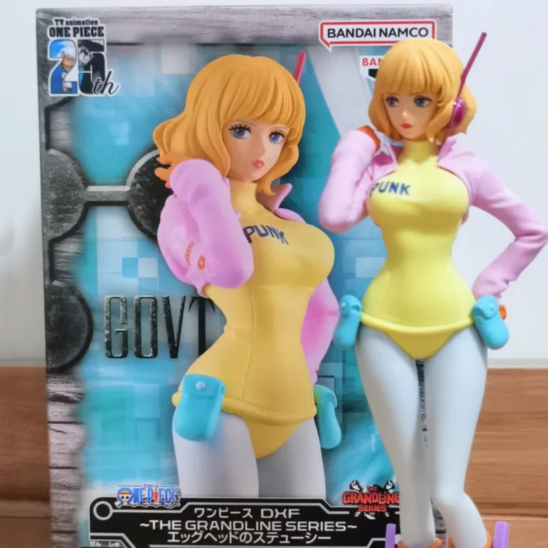 

Bandai Banpresto One Piece Dxf The Grandline Series Egghead Stussy Pvc Anime Action Figurine Collection Decoration Model Gk Toy