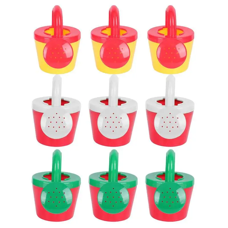 

Watering Can Kids Toys 3PCS Bath Beach Water Gardening Play Toy Garden Bathtub Toddler Pot Mini Squirt Pool Toy For Kids Summer