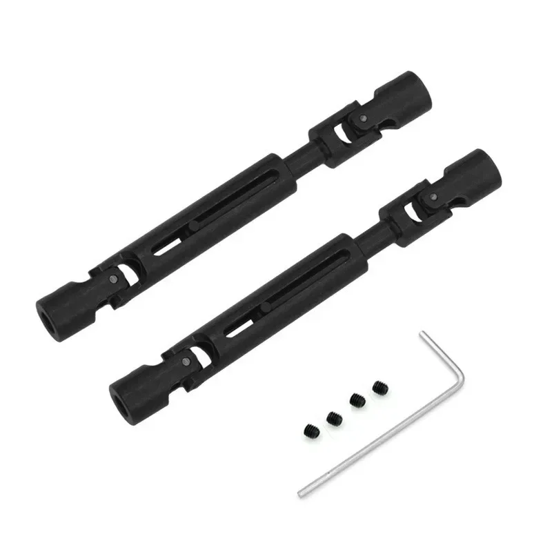 Metal Aço Carbono Universal Drive Joint, Peças de atualização, Compatível com 1, 12, MN82, LC79, MN78, Caminhão Desert RC, Substituição de carro