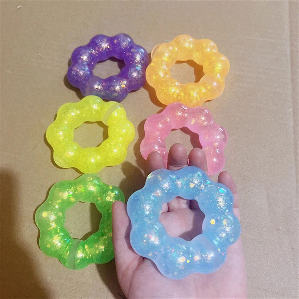 Donut Pinch Safe Non-toxic Portable Music Kids Toys Cute Pinch Fun Relieve Stress Decompression Pinch Music Adult gift