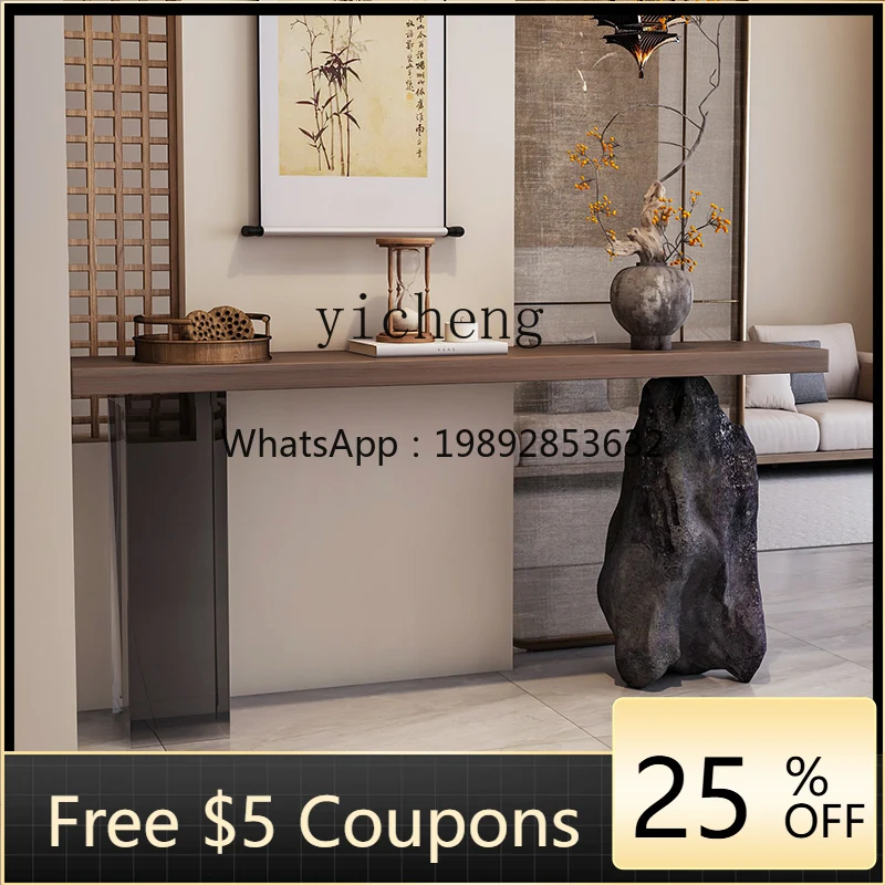 

H3-24 solid wood entrance table Hotel B & B entrance table Corridor against the wall Household entrance desk